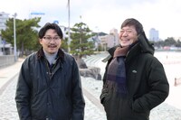 左からオズワルド伊藤、メッセンジャー黒田