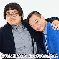 黄昏の森。左が森川、右が森島