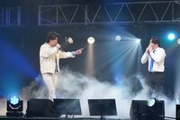 ご本人登場に驚く野田クリスタル（Mr.シャチホコ）