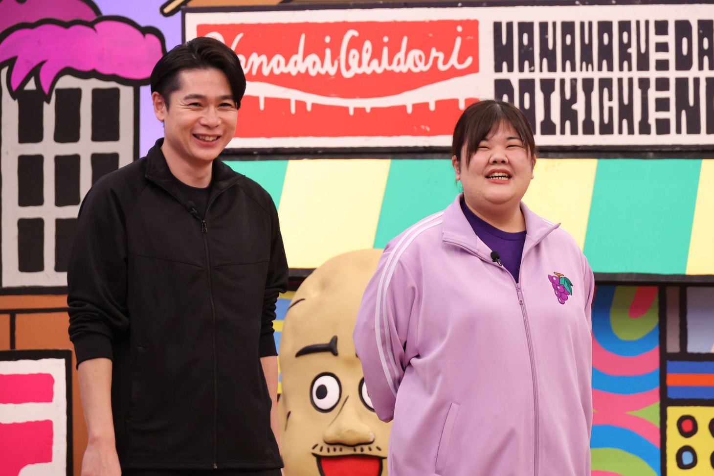 左から平成ノブシコブシ吉村、ぼる塾あんり