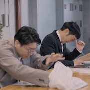 「集中泥棒」の「カタカタ」編のワンシーン