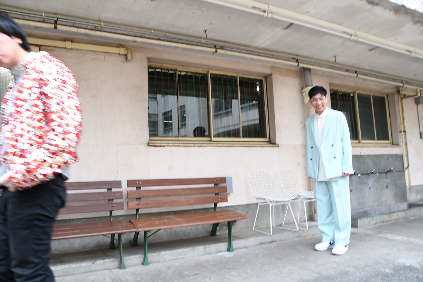 みやを通り過ぎるヤジマリー。