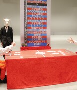 「マンゲキマインドマッチ ～若手芸人心理王決定戦～」のワンシーン