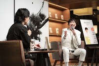 対談の様子 ©マガジンハウス・辰巳出版（撮影：北原千恵美）