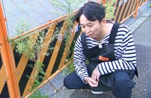「有吉園芸」で都心の雑草を観察する有吉弘行