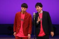 「オールマンゲキ」第一部より、ネタブロックに出演したバッテリィズ