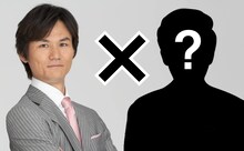 「ザ・イロモネア」に挑戦する番組MCの南原清隆とシークレットの人物