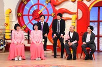 左から阿佐ヶ谷姉妹、ザ・ギース、ラブレターズ