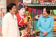 「お笑い向上委員会」に出演する（左から）カカロニ栗谷、コウメ太夫、永野