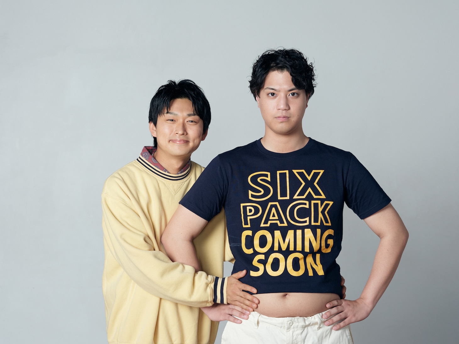 スクールJCAのオープンキャンパスに先輩芸人として参加する、めおしぼたん