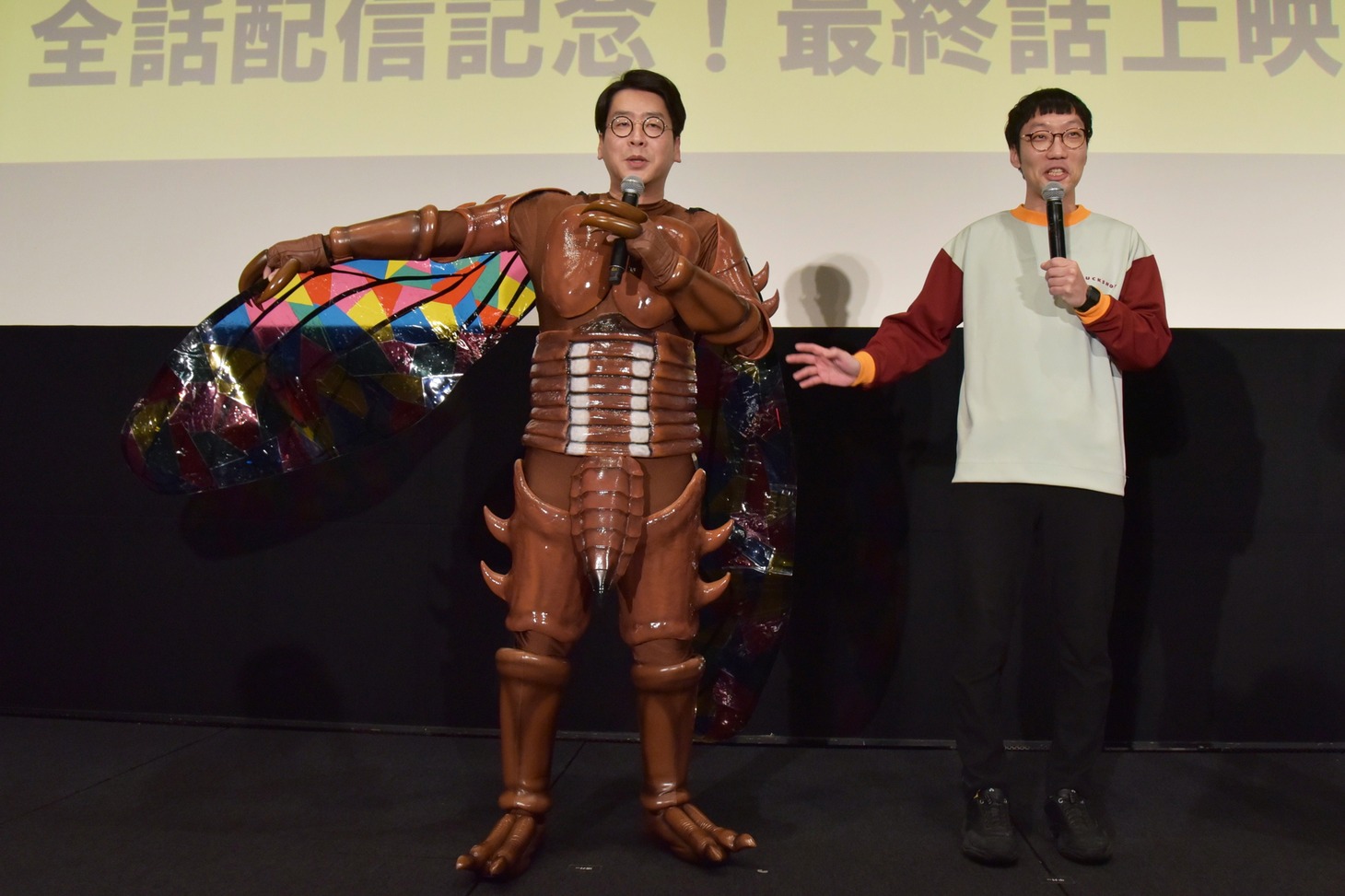 男性ブランコ
