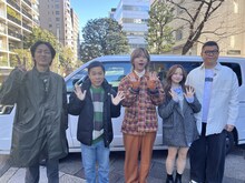 左からナインティナイン、藤澤涼架、森香澄、シソンヌ長谷川