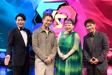 「SONG vs DANCE」に出演する（左から）平成ノブシコブシ吉村、EXILE TAKAHIRO、渡辺直美、Shigekix