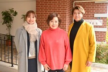 左から、内田理央、上沼恵美子、上川隆也