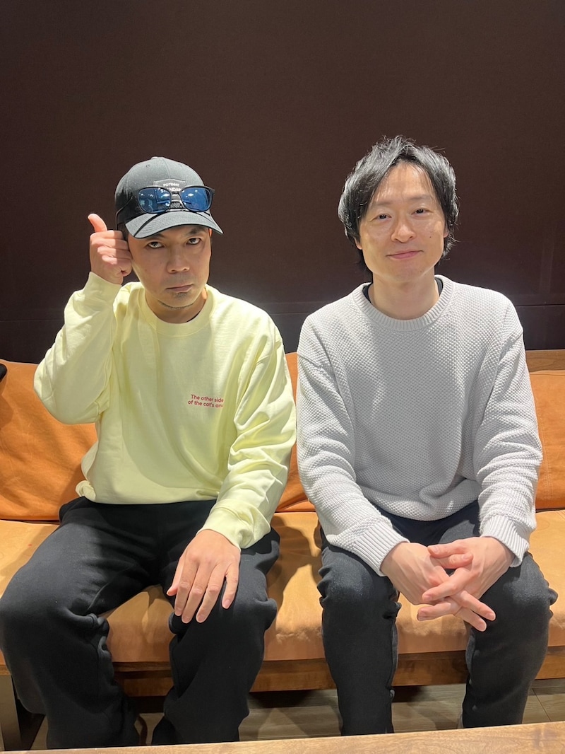 左から、天竺鼠・川原、川西賢志郎