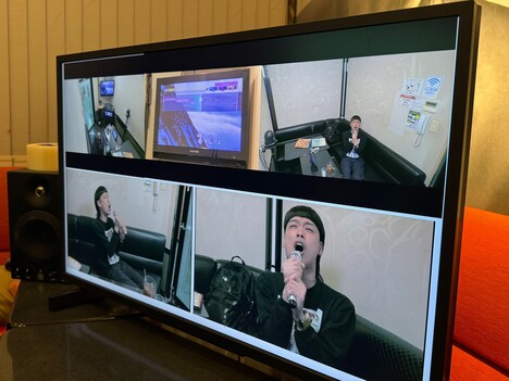 バッテリィズ・エースが出演する「おひとりさまカラオケ～あの人、一体何歌う？～」の様子