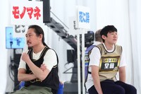 左から笑い飯・西田、ロングコートダディ堂前