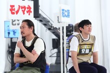 左から笑い飯・西田、ロングコートダディ堂前