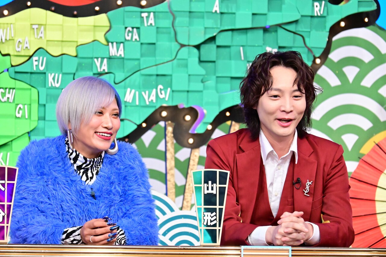 左からぱーてぃーちゃん信子、すがちゃん最高No.1