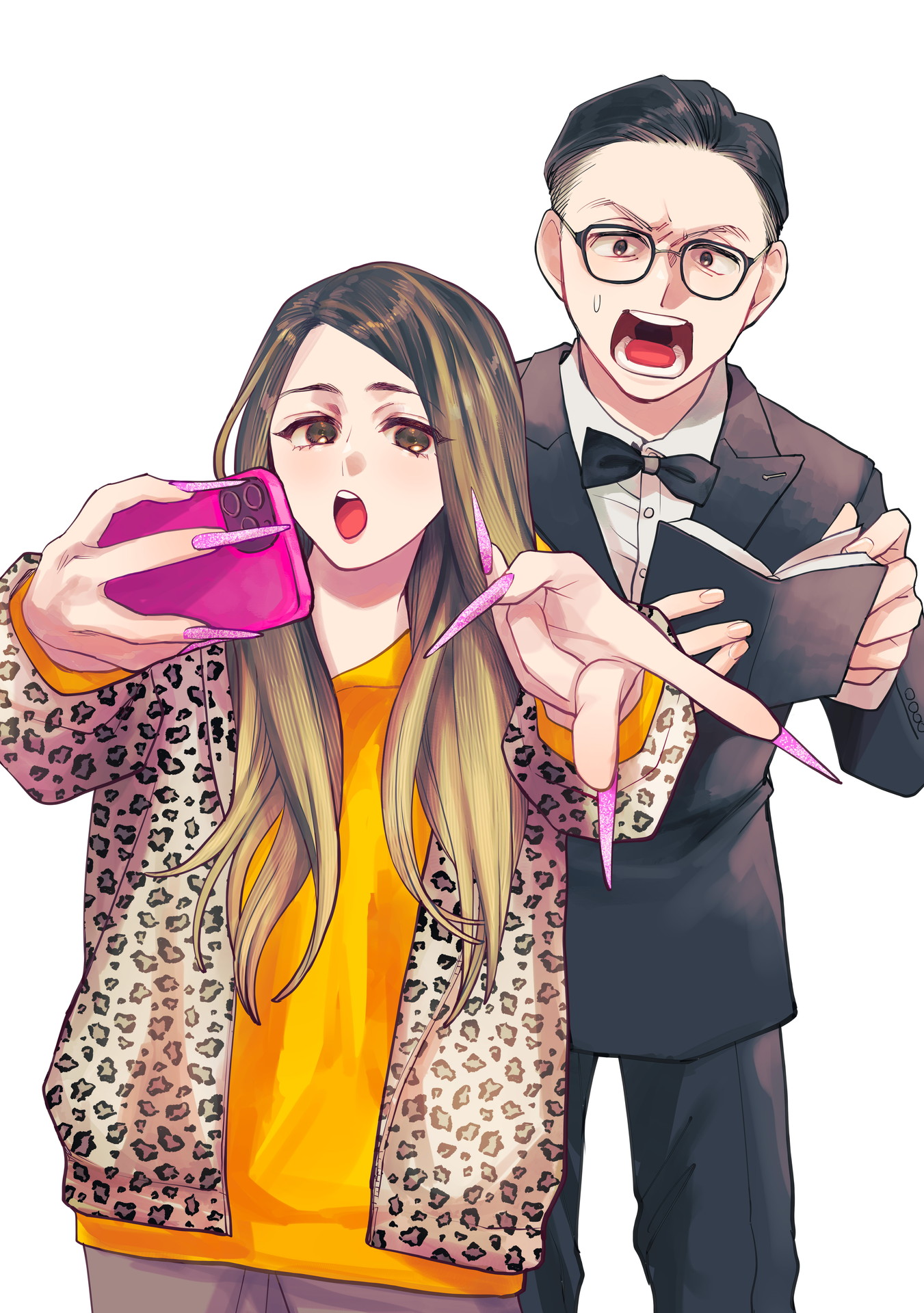 有吉の壁　クリアファイル　京佳お嬢様と奥田執事　撮り下ろし　限定品　セット きょんちぃ＆ガクテンソク奥田「京佳お嬢様と奥田執事」今度はマンガ化