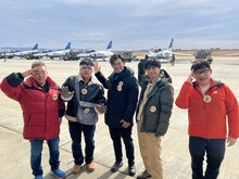 左から、サンドウィッチマン、今江敏晃、井ノ原快彦、ずん飯尾