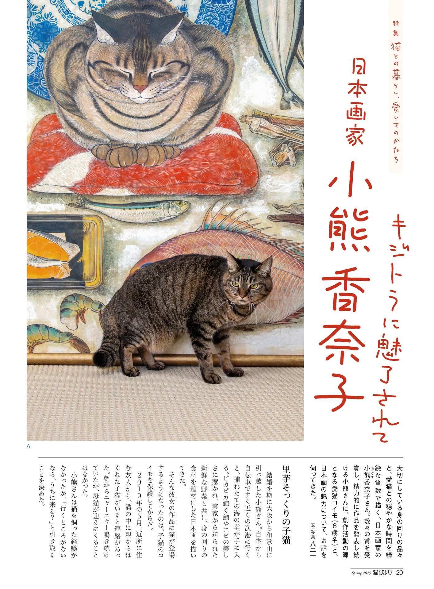 「猫びより」2025年春号より