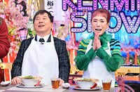 左から爆笑問題・田中、久本雅美