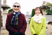 タモリと佐藤茉那アナウンサー