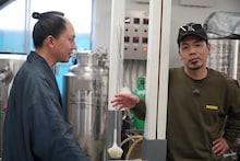 「天竺鼠の川原の」第3シーズンのロケ中の様子