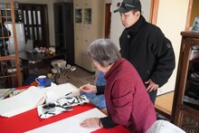 「天竺鼠の川原の」第3シーズンのロケ中の様子