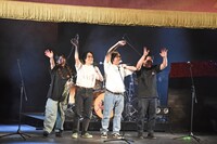 左からポテトカレッジきよ、おミルク堀、ポテトカレッジ・コモダドラゴン、パープル牧場・片山