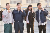 左から、ザ・パンチ・パンチ浜崎、マシンガンズ西堀、金属バット友保、ザ・パンチ・ノーパンチ松尾