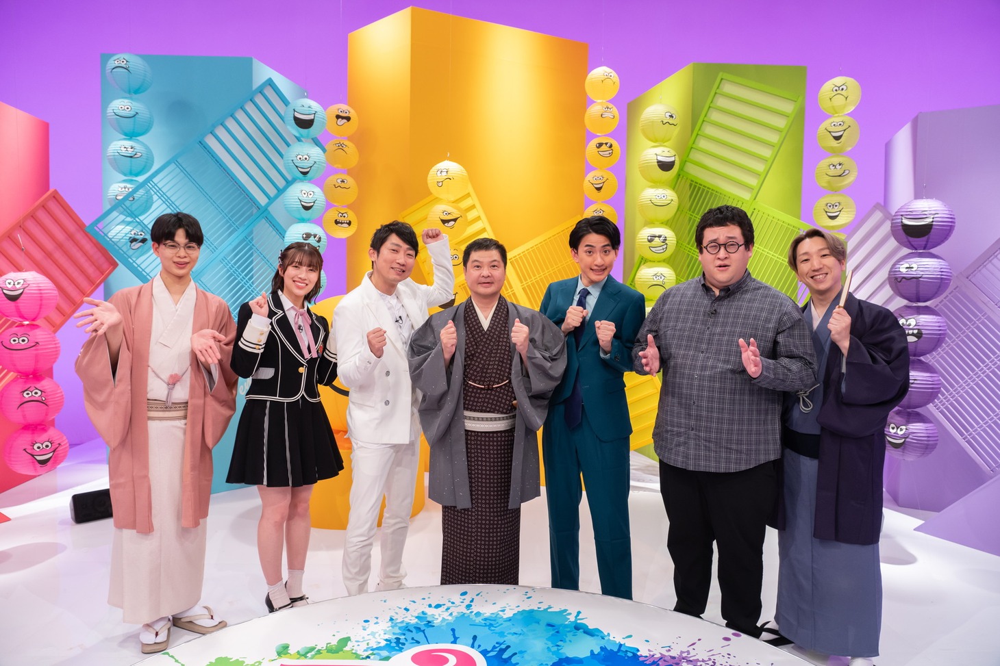 「平成紅梅亭PRESENTS エモいRAKUGO」の出演者たち