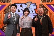 「ザ・ベストワン」に出演する(左から)今田耕司、西野七瀬、笑福亭鶴瓶