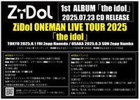ZiDol 1stアルバム「the idol」の詳細