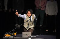 「DJ大喜利」に臨む田津原理音