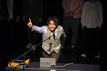 「DJ大喜利」に臨む田津原理音