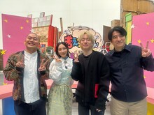 左からハナコ岡部、ファーストサマーウイカ、DJ 松永、佐久間宣行