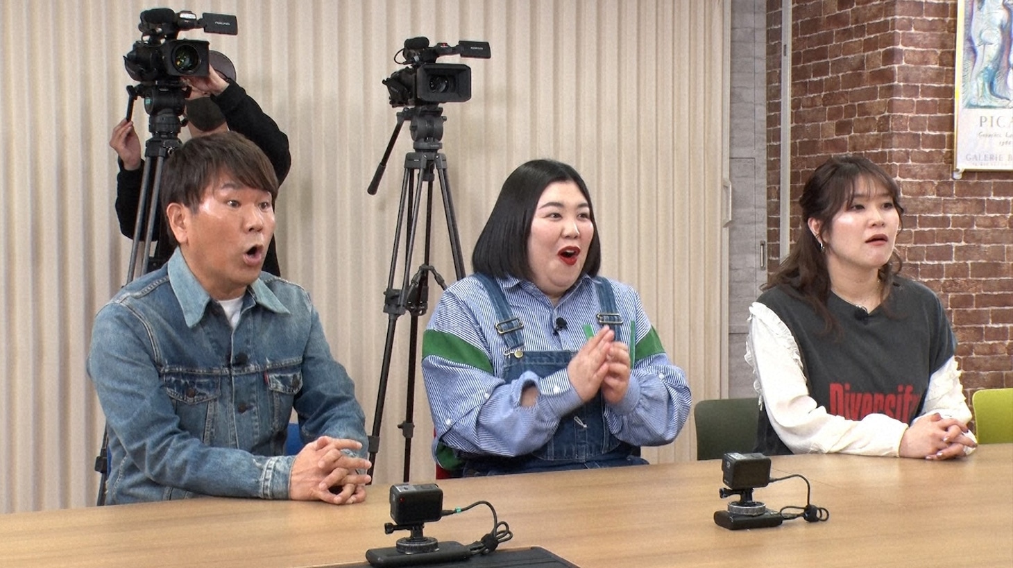 左からFUJIWARA藤本、紅しょうが