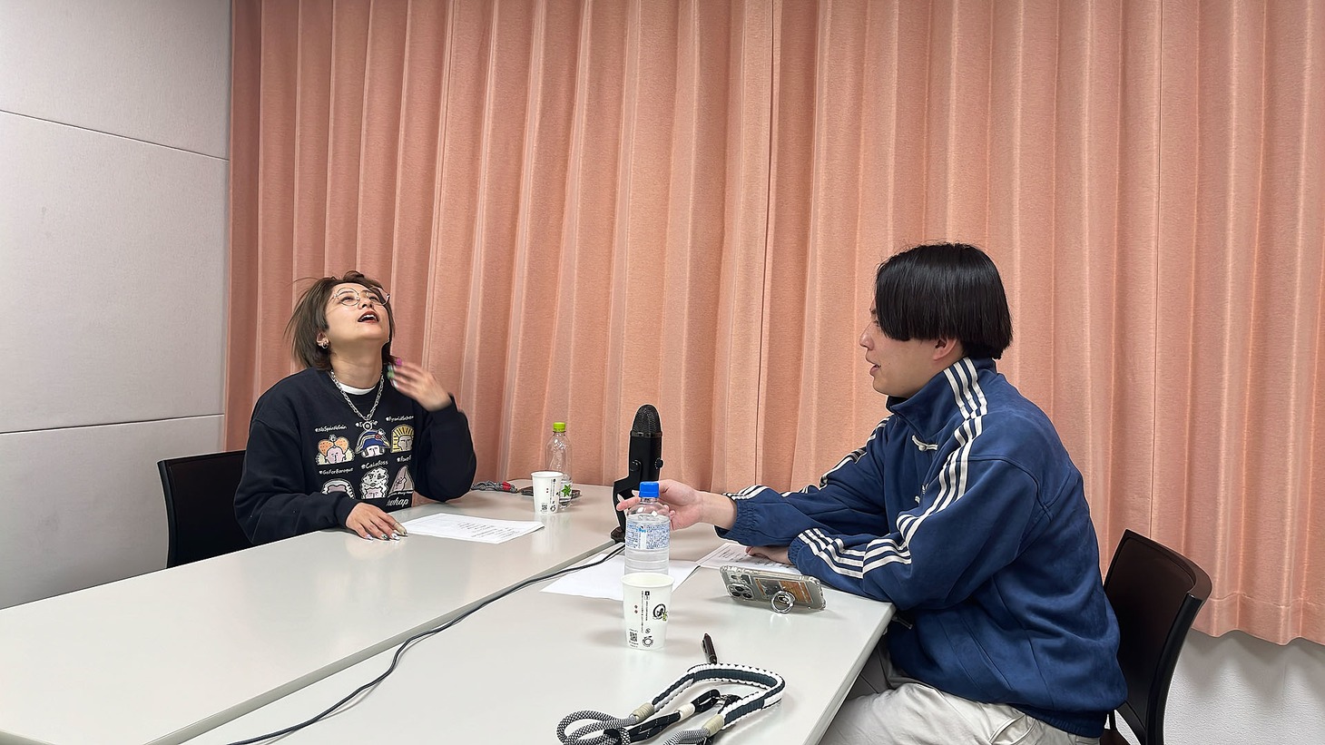「翠星チークダンスのまどぎわ」収録の様子
