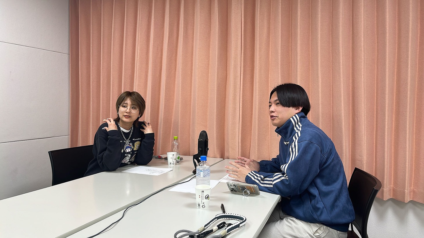 「翠星チークダンスのまどぎわ」収録の様子