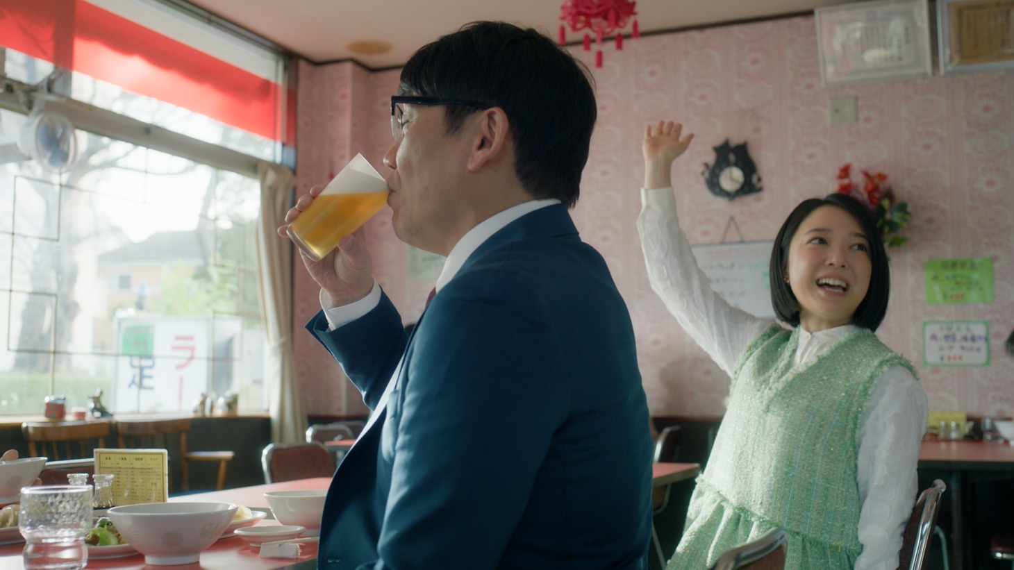 「サントリーのノンアル！」CM「日曜の権利」編より