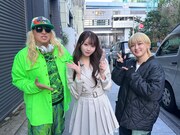 左からDJ KOO、安斉星来、ラランド・サーヤ