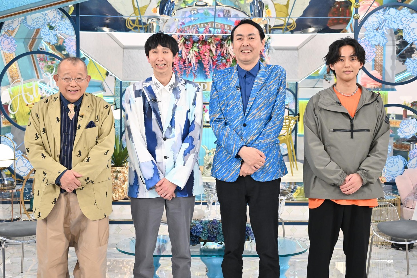 「A-Studio＋」に出演する笑福亭鶴瓶、アンガールズ、藤ヶ谷太輔