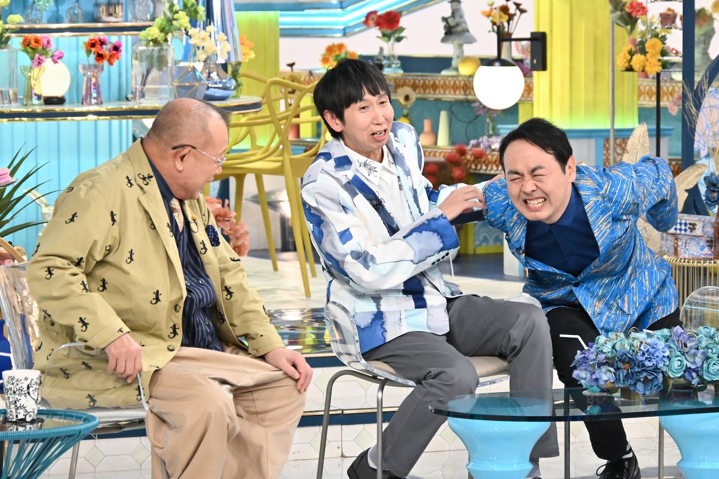 笑福亭鶴瓶とアンガールズ