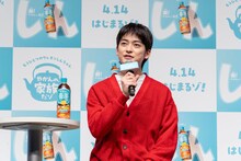 「やかんの家族だゾ！」特別試写会イベントに登壇した高橋文哉