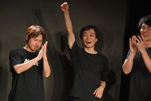 優勝が決定した瞬間のザ・ギース高佐