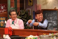 左から間寛平、村上ショージ