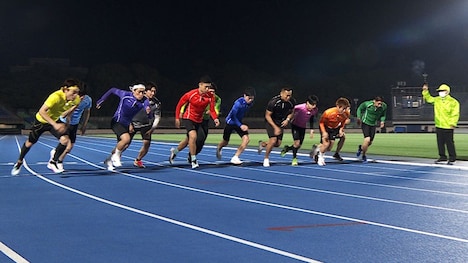 「400m走サバイバルレンチャン」の様子