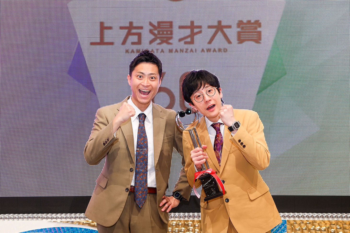 「上方漫才大賞」奨励賞に輝いたヘンダーソン